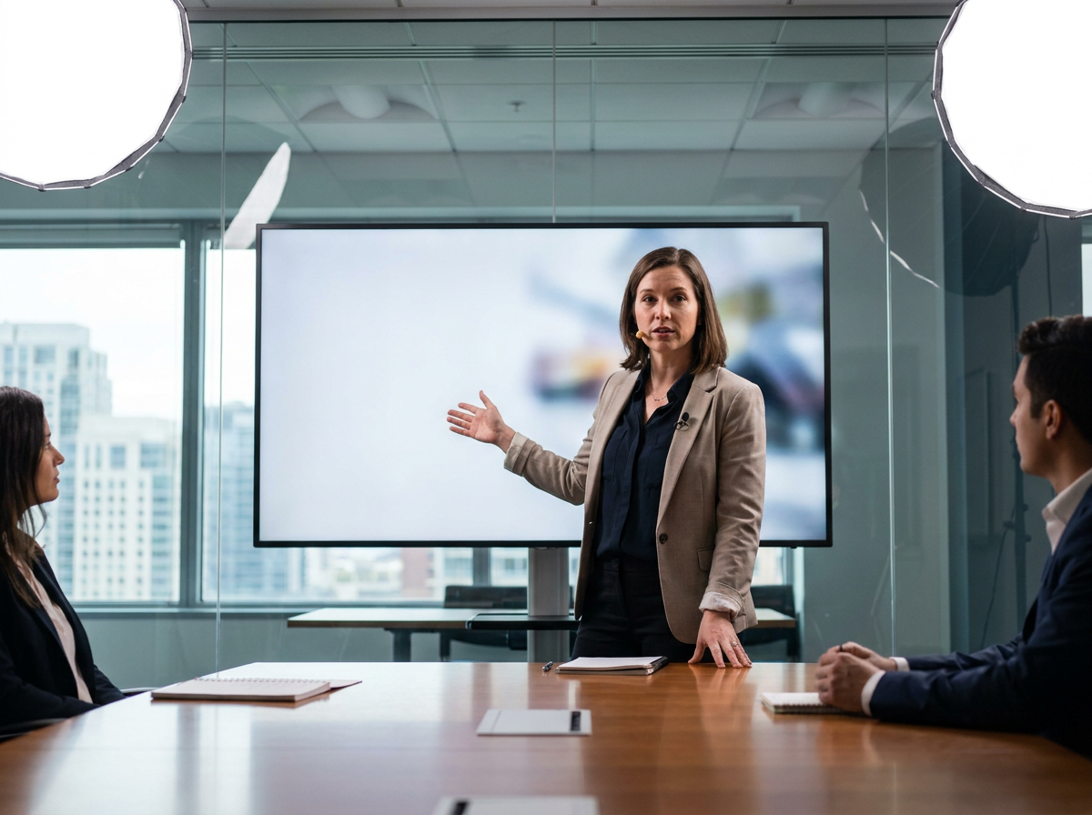 Corporate training avatar