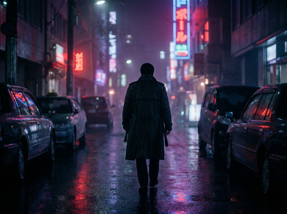 Urban lifestyle cinematic frame