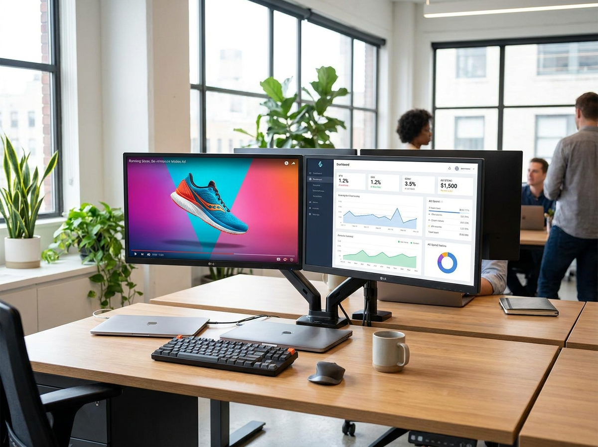 Performance ad creative workspace
