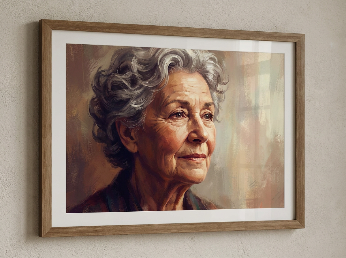 Portrait illustration sample