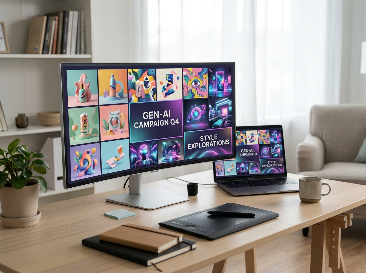 AI image generation studio