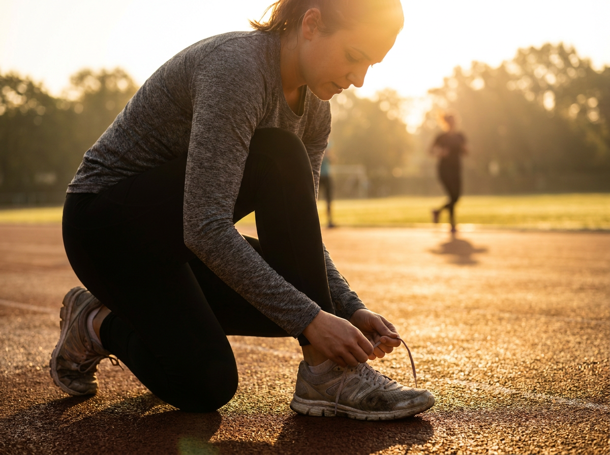 Fitness ad frame