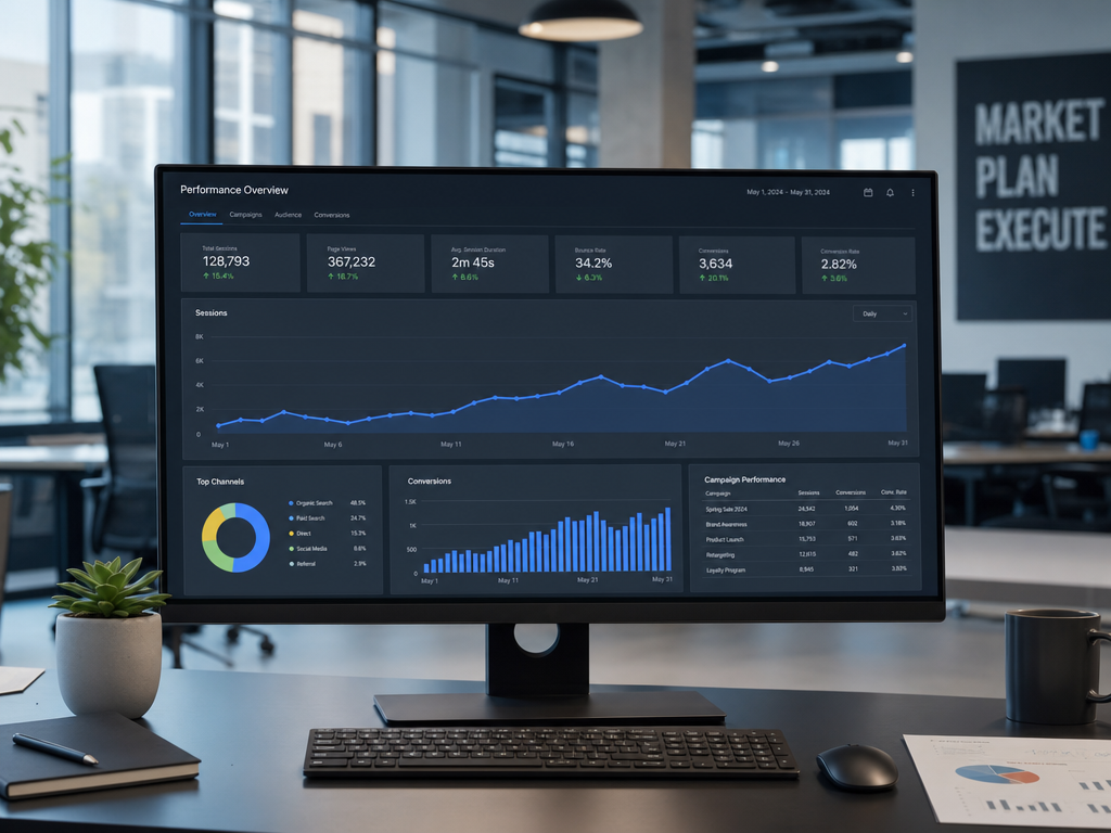 Ad performance dashboard