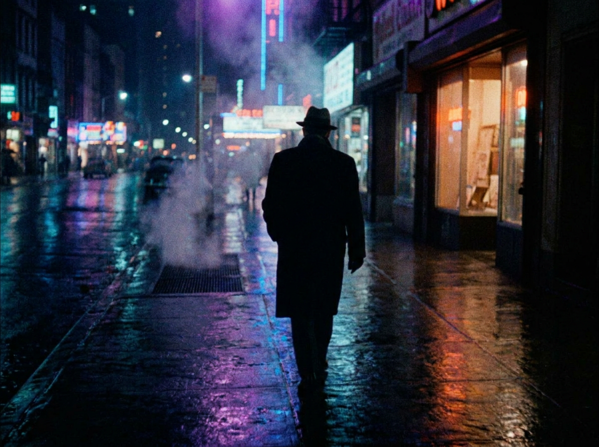 Urban lifestyle cinematic frame