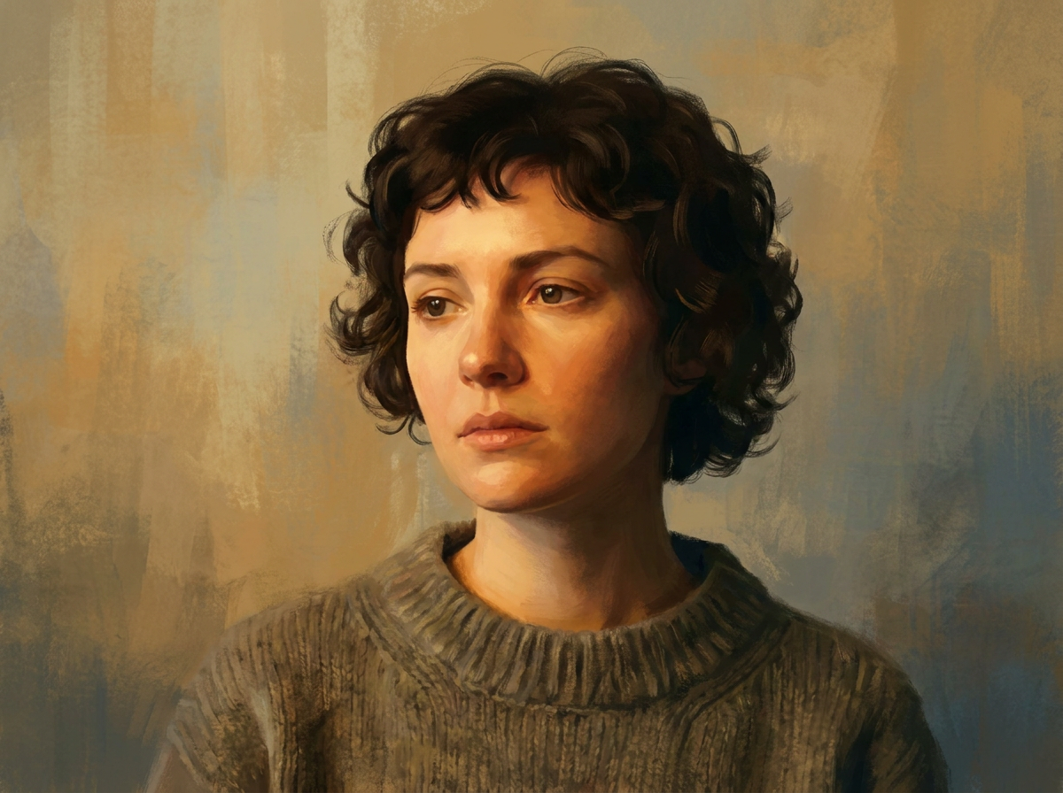 Portrait illustration sample