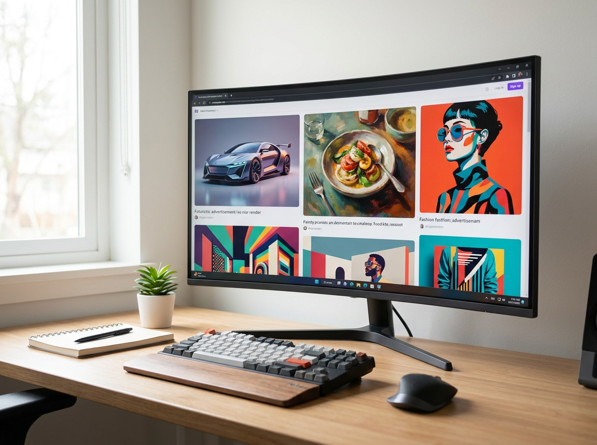 AI image generation studio