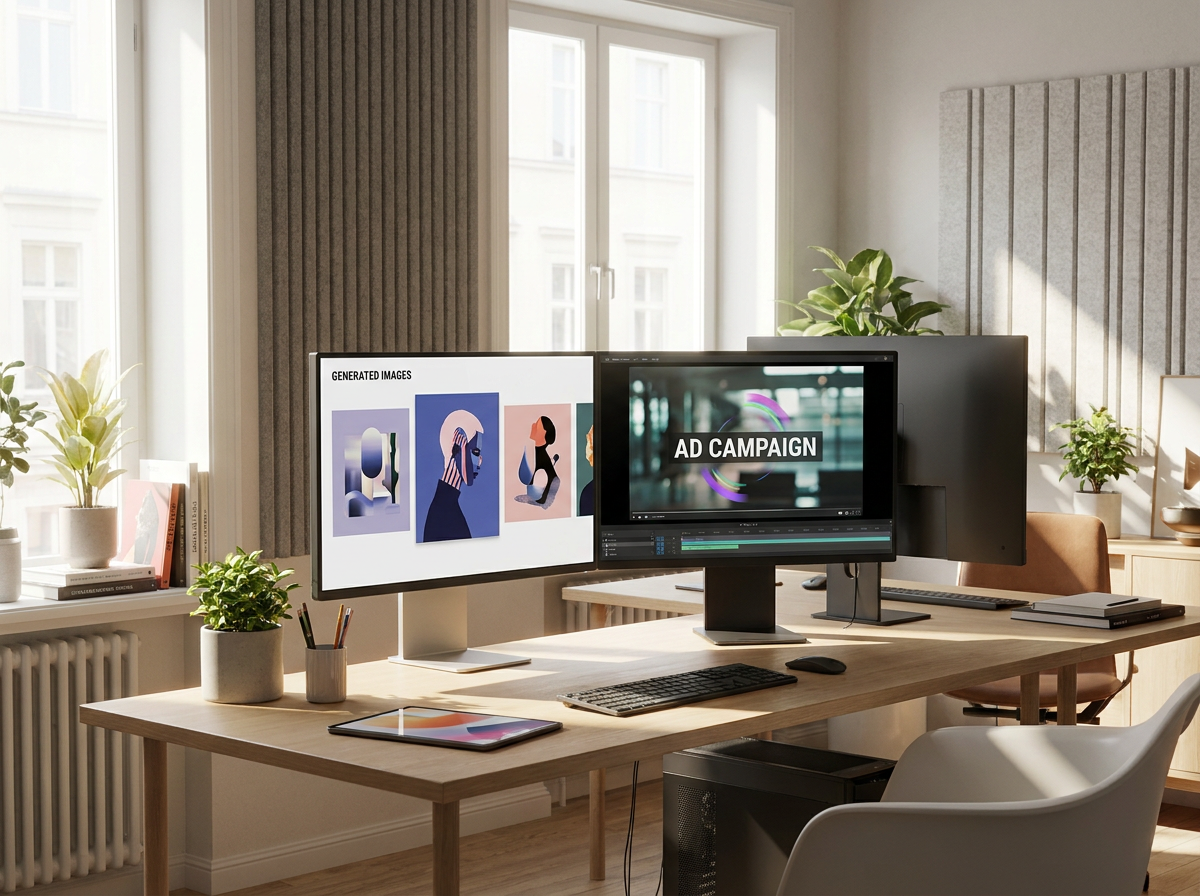 All-in-one creative studio