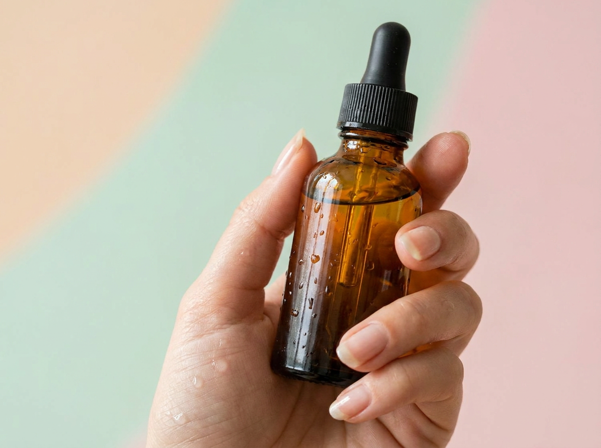 Skincare ad frame