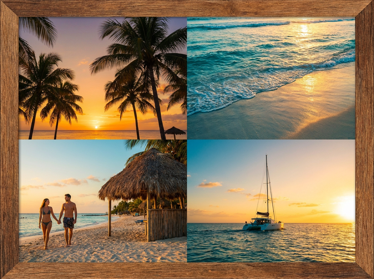 Travel montage frame