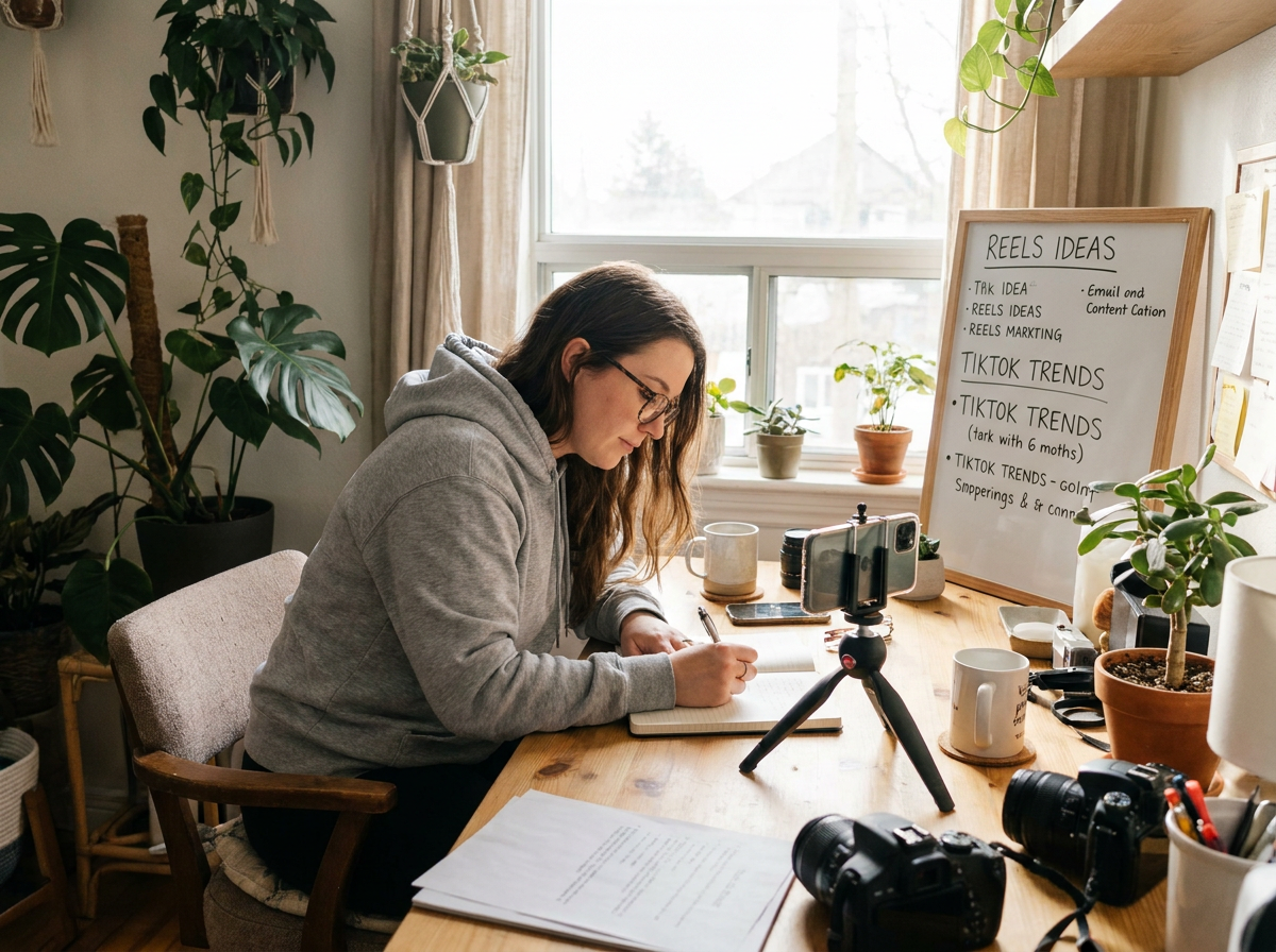 Creator planning content