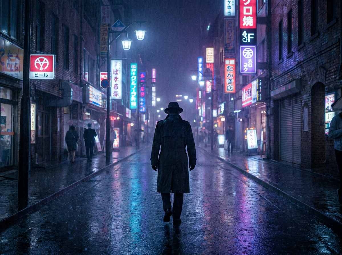 Urban lifestyle cinematic frame