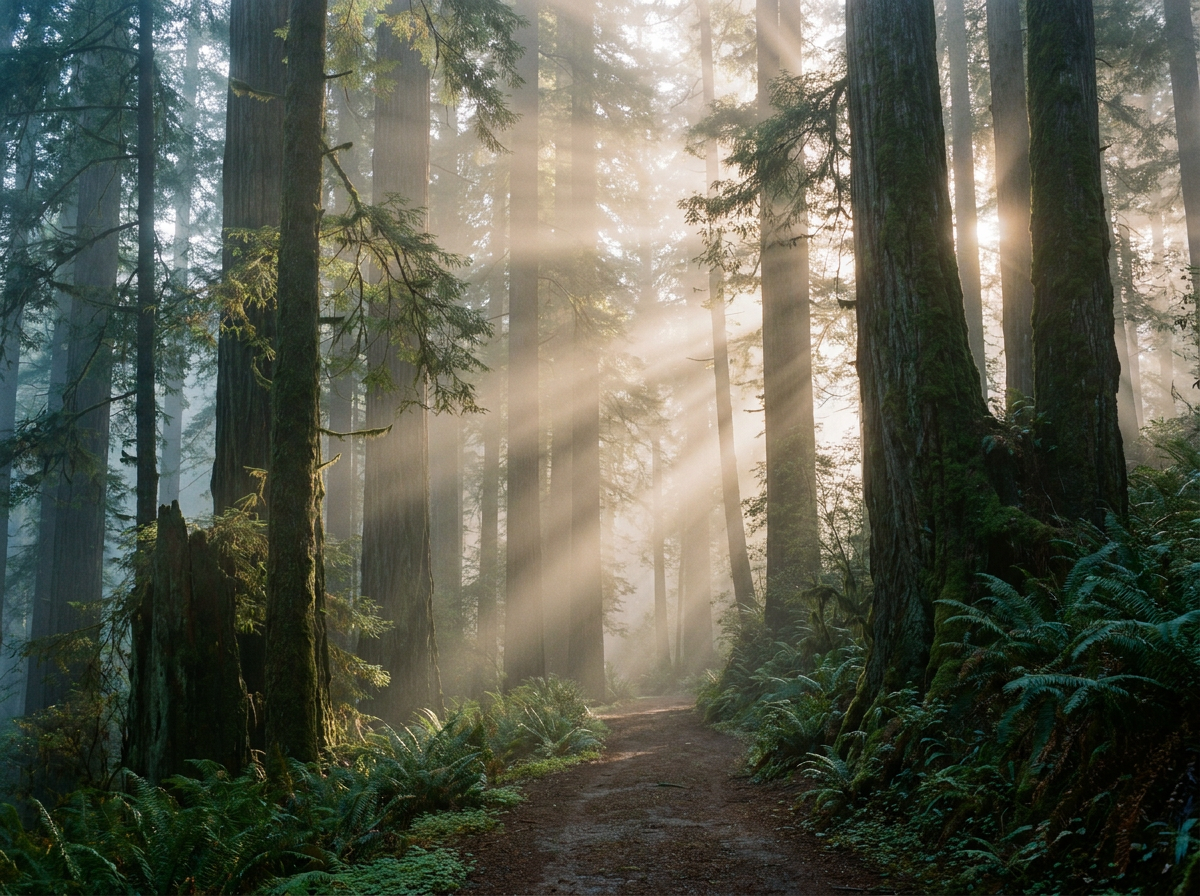 Nature cinematic frame