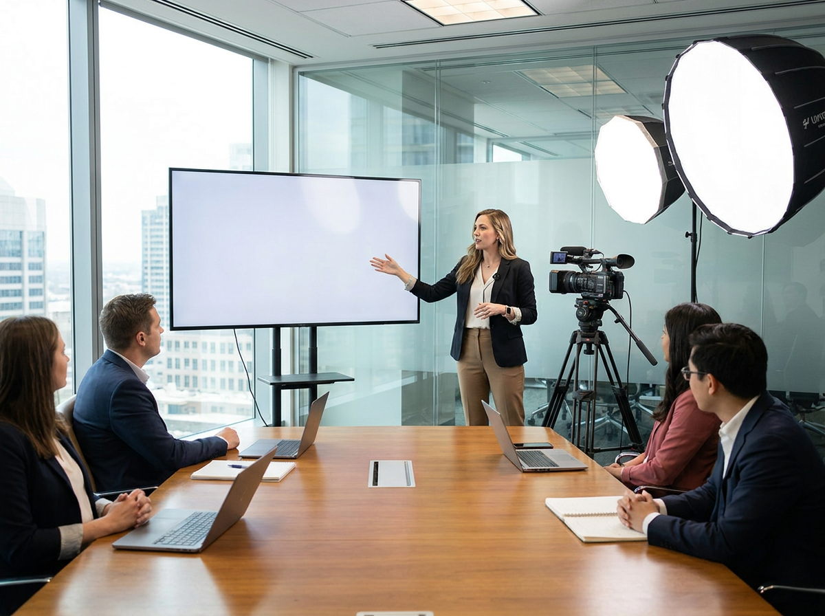 Corporate training avatar