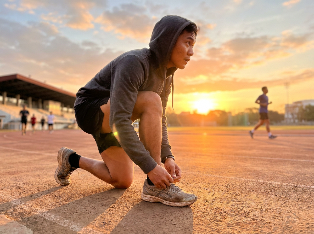 Fitness ad frame