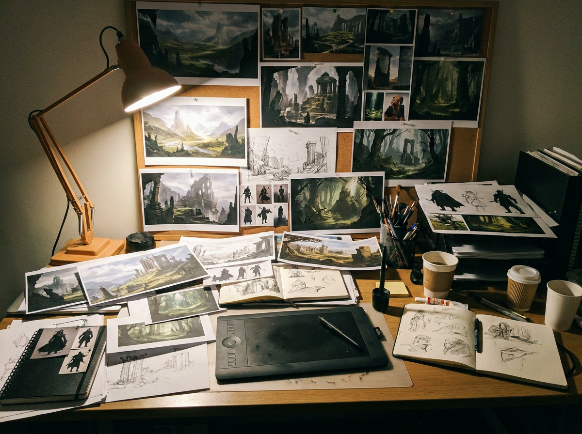 Concept Art and Visual Development