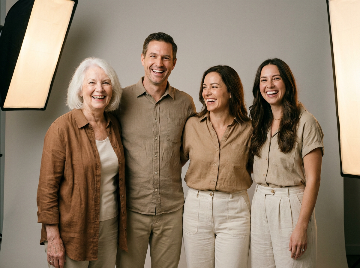 Family Portraits Without the Photo Studio