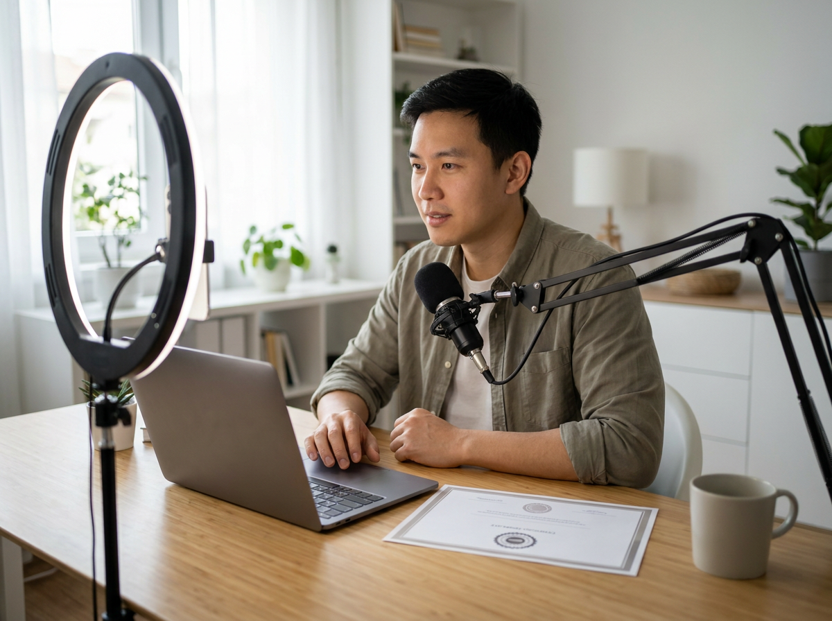 Digital Creator Course and Education Brand