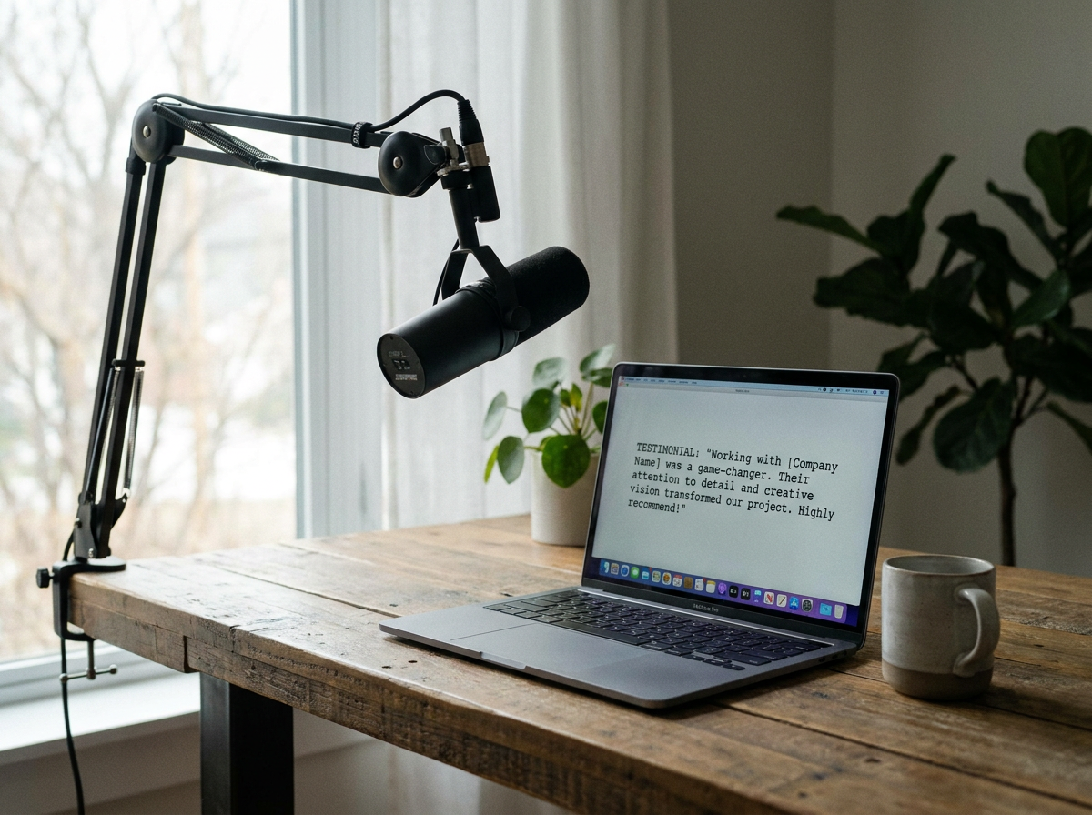 Produce Authentic Testimonial Content