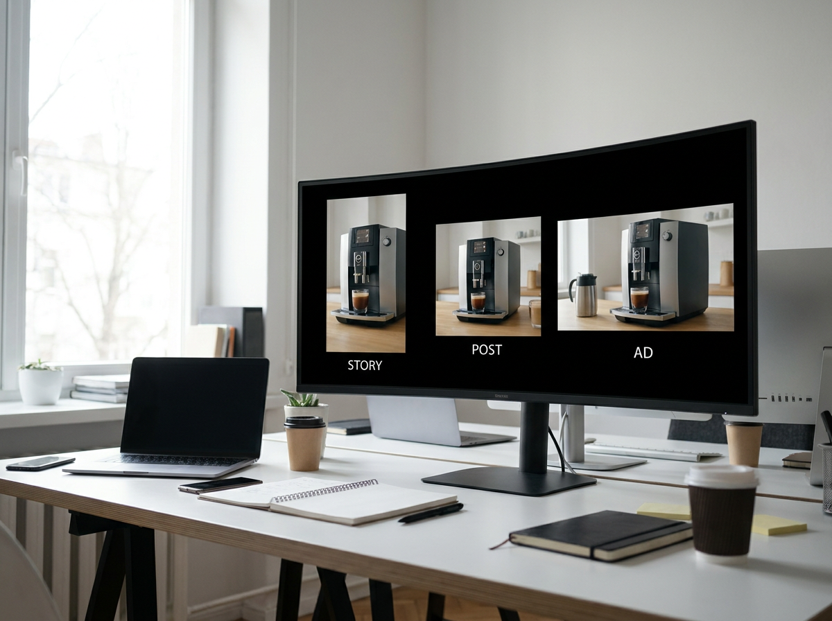 Multi-format ad set